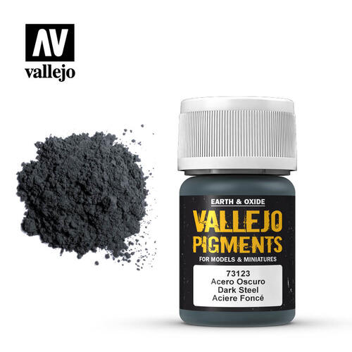 Vallejo Pigments - Dark Steel 30 ml