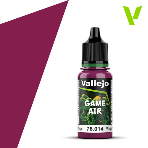 Vallejo Game Air Warlord Purple 18 ml Acrylic Paint - New Formulation