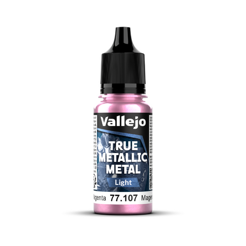 Vallejo True Metallic Metal Light Crimson Magenta 18 ml - Preorder 02/2026