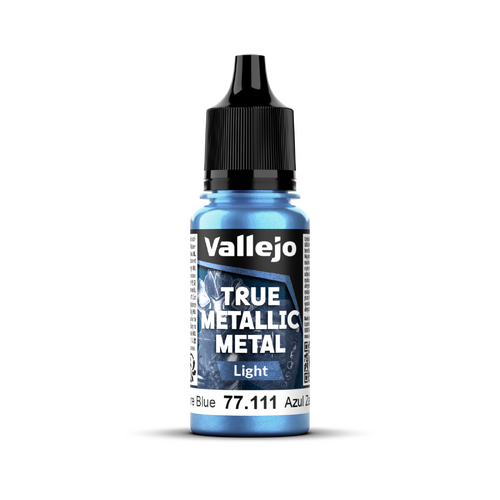 Vallejo True Metallic Metal Light Sapphire Blue 18 ml - Preorder 02/2026