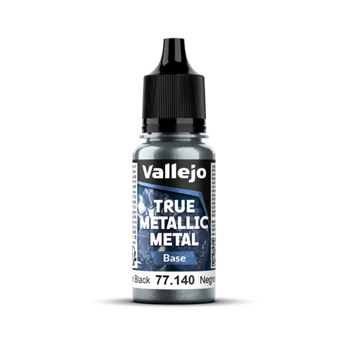 Vallejo True Metallic Metal Base Obsidian Black 18 ml - Preorder 02/2026