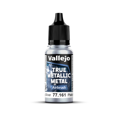 Vallejo True Metallic Metal Airbrush Sterling Silver 18 ml - Preorder 02/2026