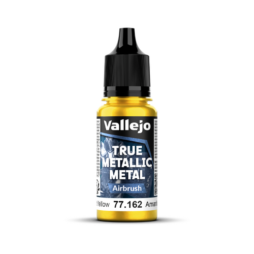 Vallejo True Metallic Metal Airbrush Radiant Yellow 18 ml - Preorder 02/2026