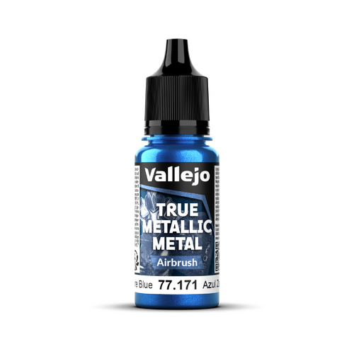 Vallejo True Metallic Metal Airbrush Sapphire Blue 18 ml - Preorder 02/2026