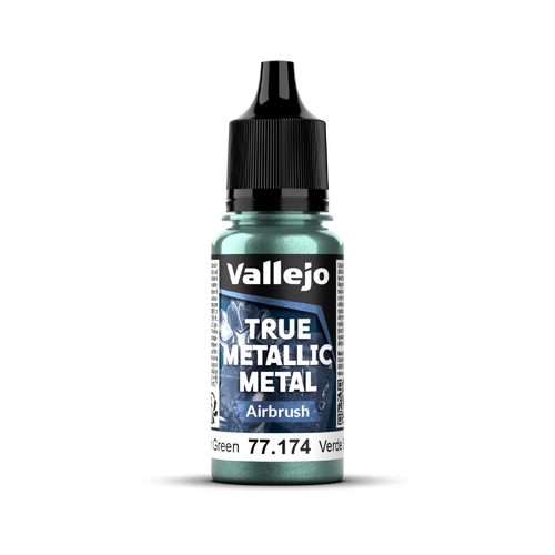 Vallejo True Metallic Metal Airbrush Dusken Green 18 ml - Preorder 02/2026