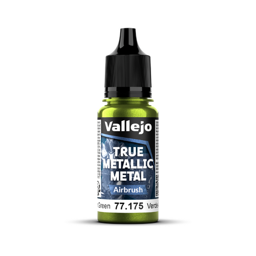 Vallejo True Metallic Metal Airbrush Amber Green 18 ml - Preorder 02/2026