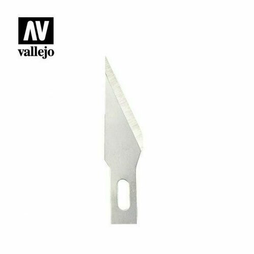 Vallejo T06003 Tools #11 Classic Fine Point Blades (5) - for no.1 handle