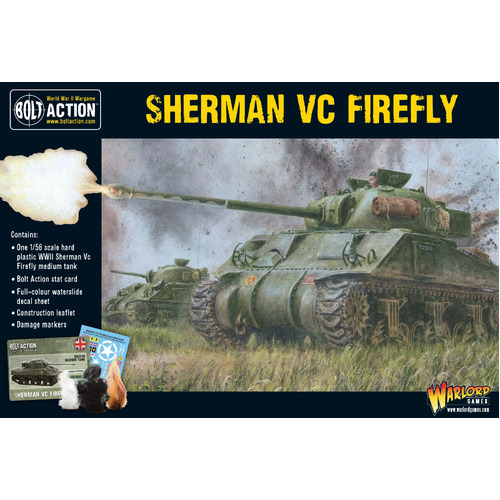 Bolt Action Sherman Firefly VC Tank (Plastic)