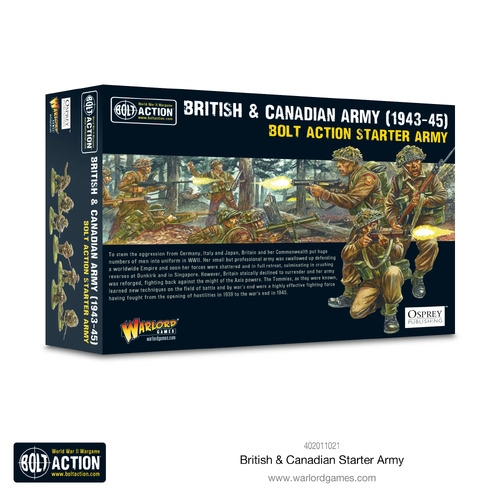 Bolt Action Starter Army - British & Canadian Army