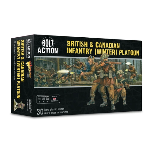 Bolt Action: British & Canadian Infantry (Winter) (Plastic)