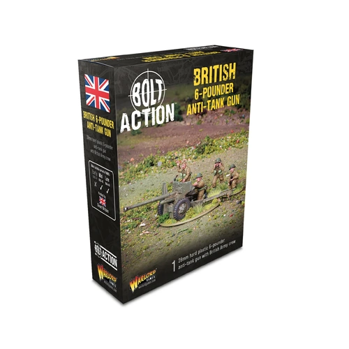Bolt Action - British 6-Pounder Anti-Tank Gun
