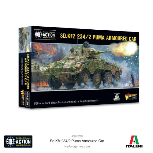 Bolt Action: Puma Sd.Kfz 234/2 Armoured Car (Plastic)