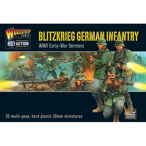 Bolt Action: Blitzkrieg German Infantry (Plastic)