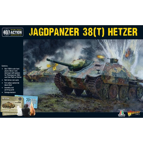 Bolt Action: Jagdpanzer 38(T) Hetzer Tank Destroyer (Plastic)