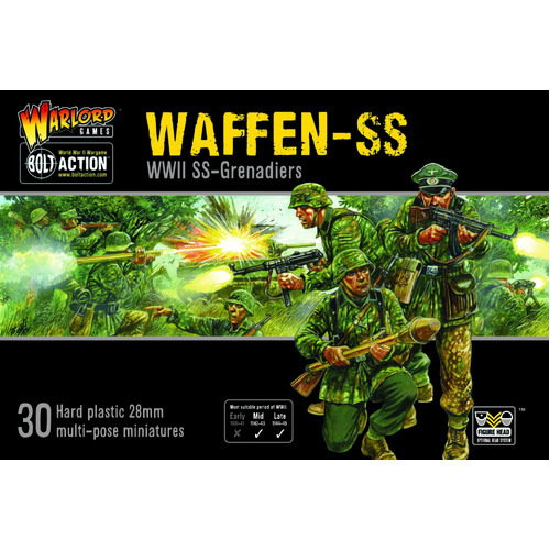 Bolt Action Waffen-SS Infantry (Plastic)