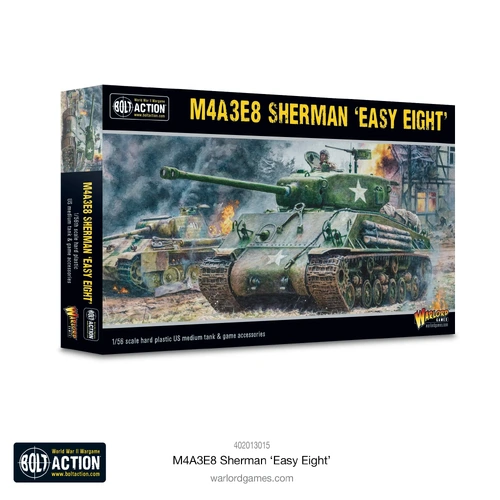 Bolt Action: M4A3E8 Sherman 'Easy Eight' Tank (Plastic)