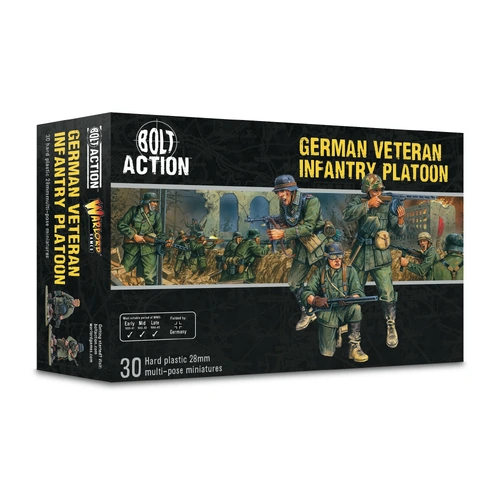 Bolt Action: German Veteran Infantry (Plastic)