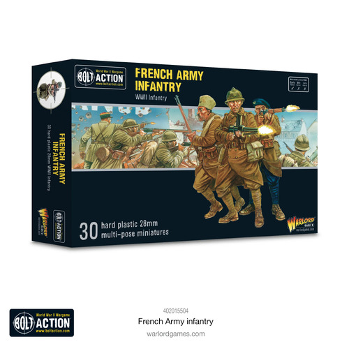 Bolt Action French Army Infantry (Plastic)