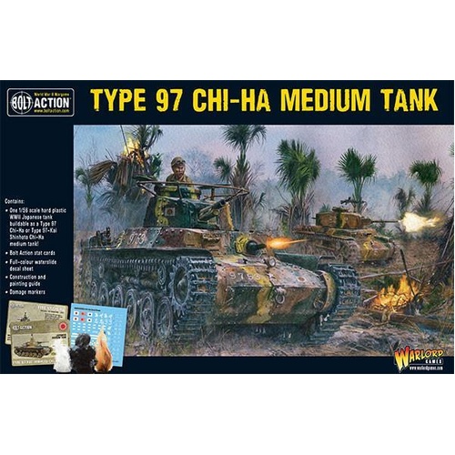 Bolt Action: Chi-Ha Japanese Medium Tank (Plastic)