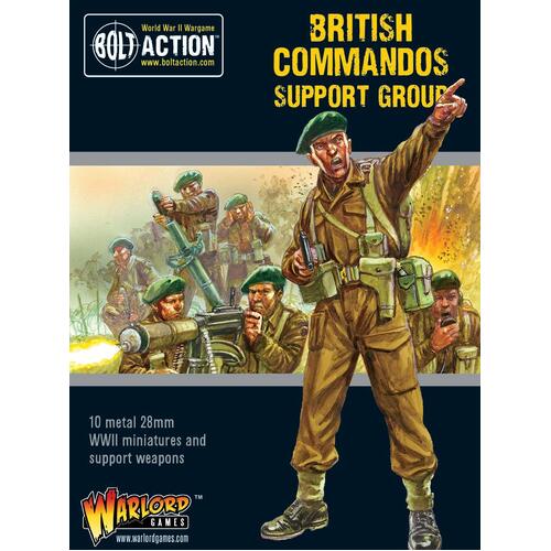 Bolt Action British Commandos Support Group