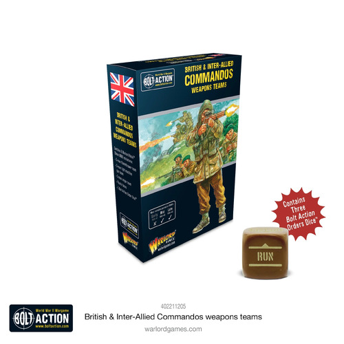Bolt Action: British & Inter-Allied Commandos Weapons Teams