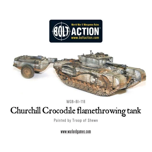 Bolt Action: Churchill Crocodile Flamethrowing Tank