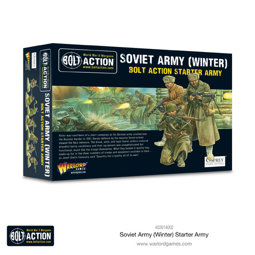 Bolt Action Starter Army - Soviet Army (Winter)