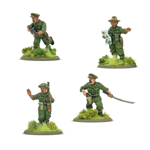 Bolt Action - Gurkha Platoon Commanders