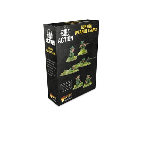 Bolt Action - Gurkha Weapon Teams