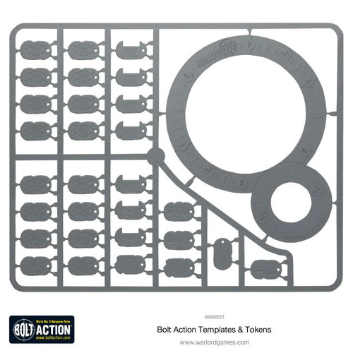 Bolt Action Template and Token Set