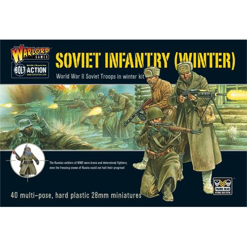 Bolt Action Soviet Winter Infantry (Plastic)