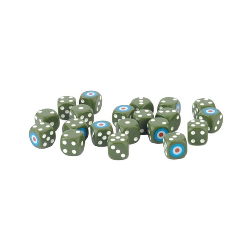 Flames of War: British LW Dice (x20)
