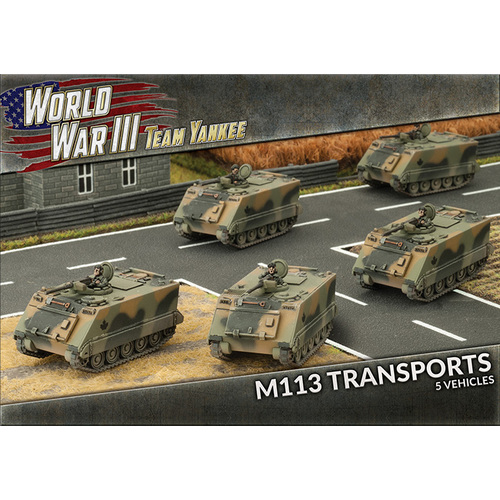 Team Yankee WWIII: American: M113 Platoon (Plastic)