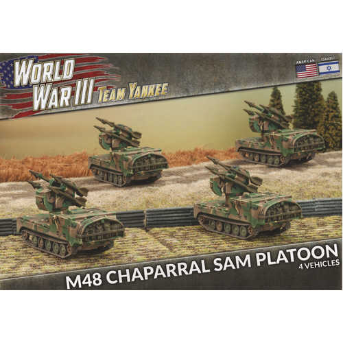 Team Yankee WWIII: American: M48 Chaparral SAM Platoon