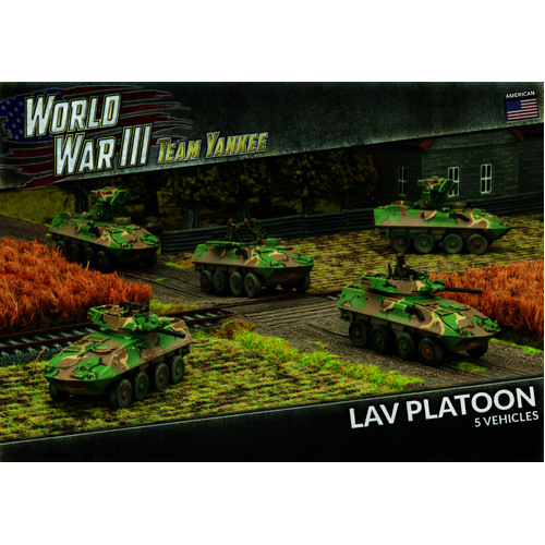 Team Yankee WWIII: American: LAV Platoon (Plastic)