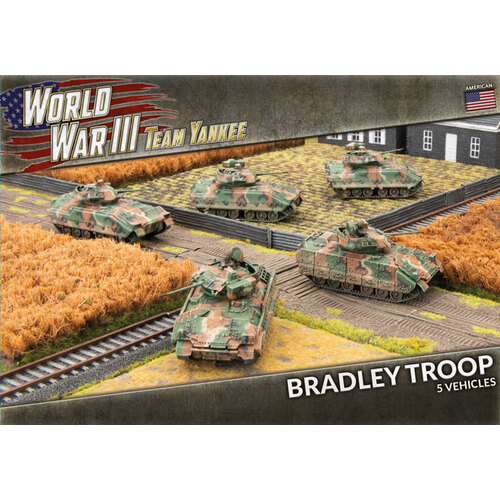 Team Yankee WWIII: American: M2 or M3 Bradley Troop (x5 Plastic)