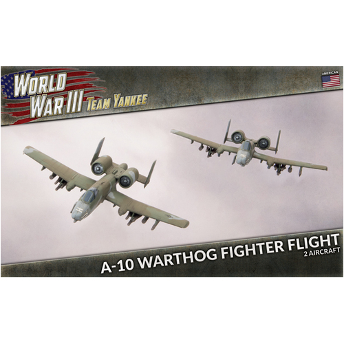 Team Yankee WWIII: American: A-10 Warthog Fighter Flight (x2 Plastic)