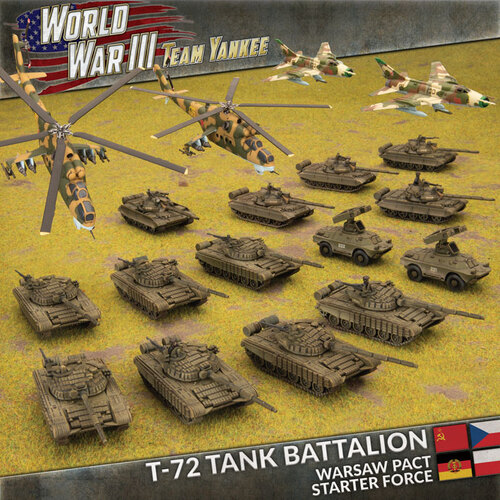 Team YankeeWWIII: Warsaw Pact Starter Force - T-72M Panzer Battalion