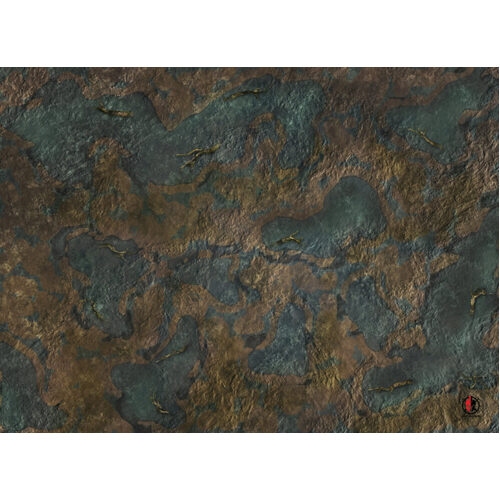 60x44in Gaming Mat - Swamp 