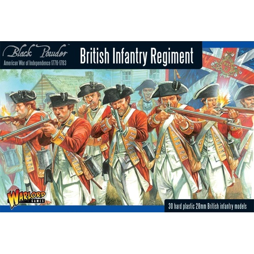 Black Powder: British Infantry Regiment (Plastic)