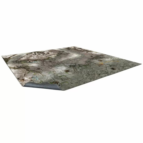 Frosty Crags Gaming Mat 2x2 - Grid
