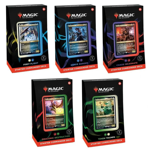 MTG Magic the Gathering Commander Decks 2022 (Set of 5)