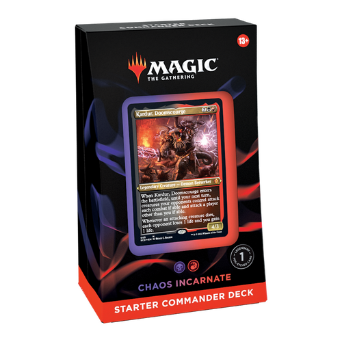 MTG Magic the Gathering Commander Deck 2022 - Chaos Incarnate