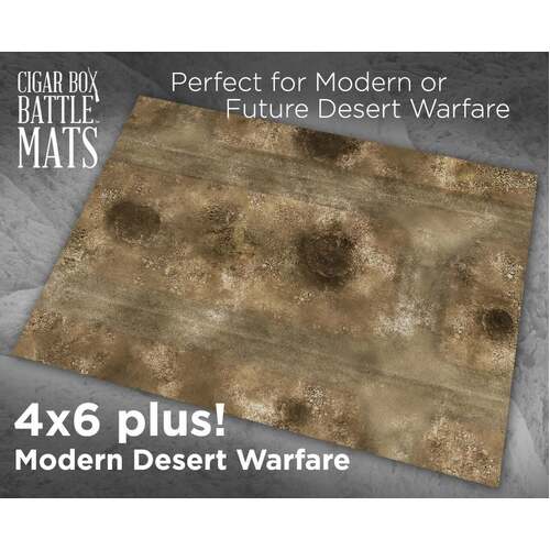 Modern Desert Warfare 4x6 Battle Mat