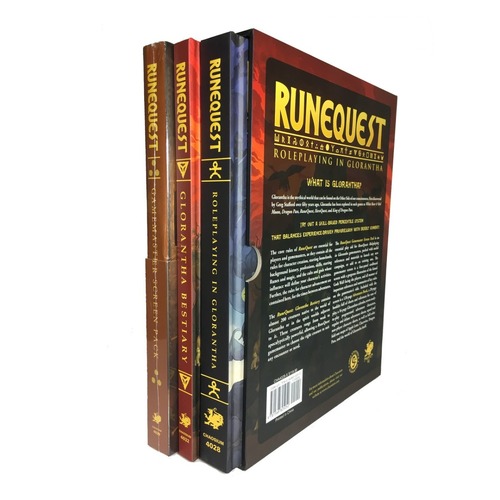 Runequest RPG - Roleplaying in Glorantha Slipcase 3 Book Set