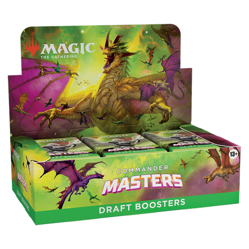 MTG Commander Masters Draft Booster Box