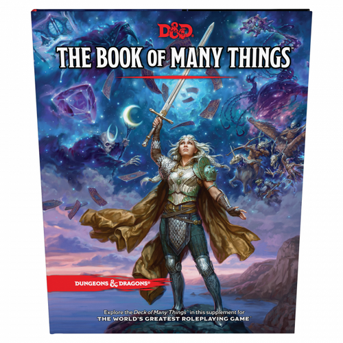 D&D The Deck of Many Things Hardcover