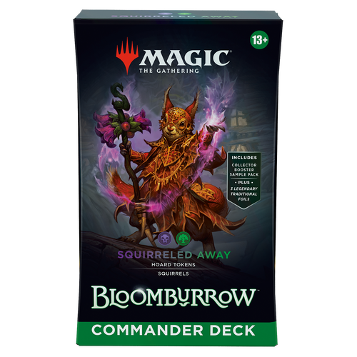 MTG Bloomburrow Commander Deck - Squirrelled Away