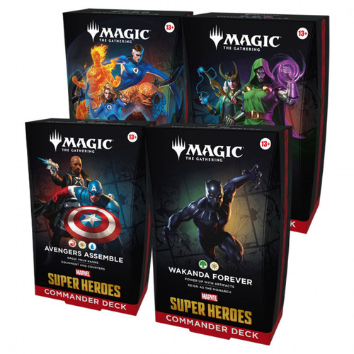 MTG: Marvel Super Heroes - Commander Deck Display