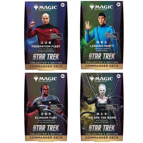 MTG: Star Trek - Collector Commander Display